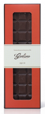 GOSLINO CIOCC.SCAT.TAVOLETTA GR.250 LATTE